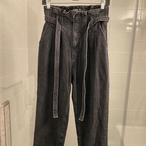 Abercrombie & Fitch Black High Rise Women Jeans